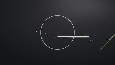 简洁时尚mg线条logo展示ae模板视频的预览图